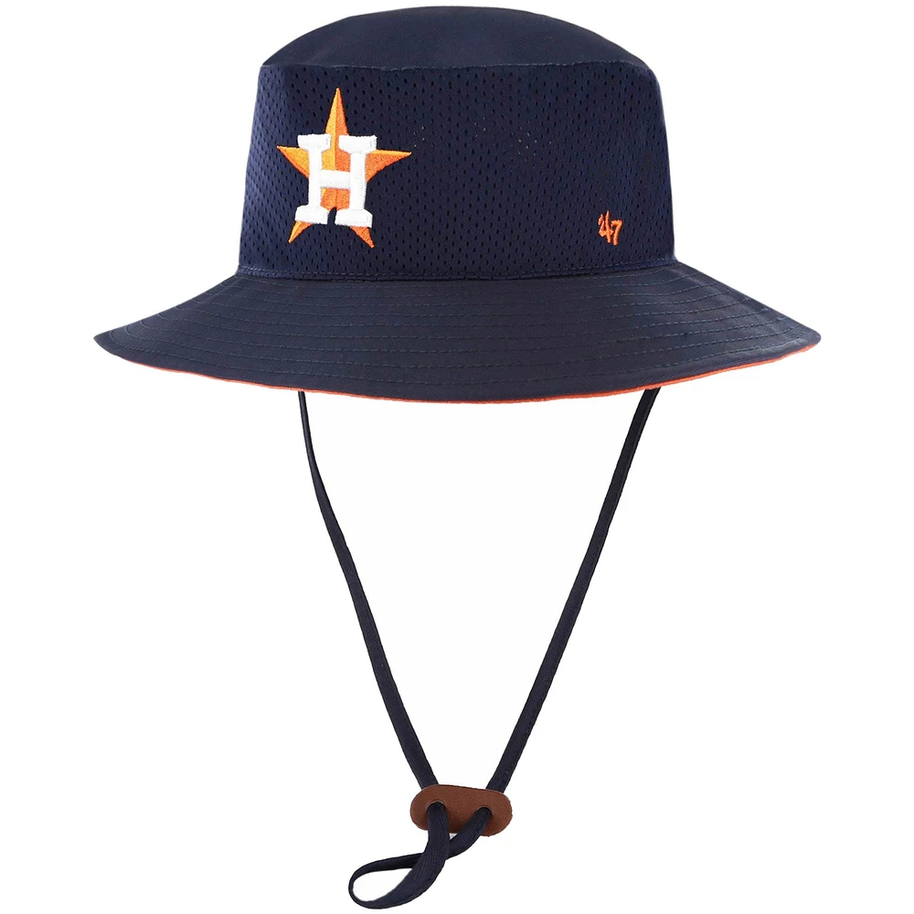 Men's '47 Navy Houston Astros Panama Pail Bucket Hat