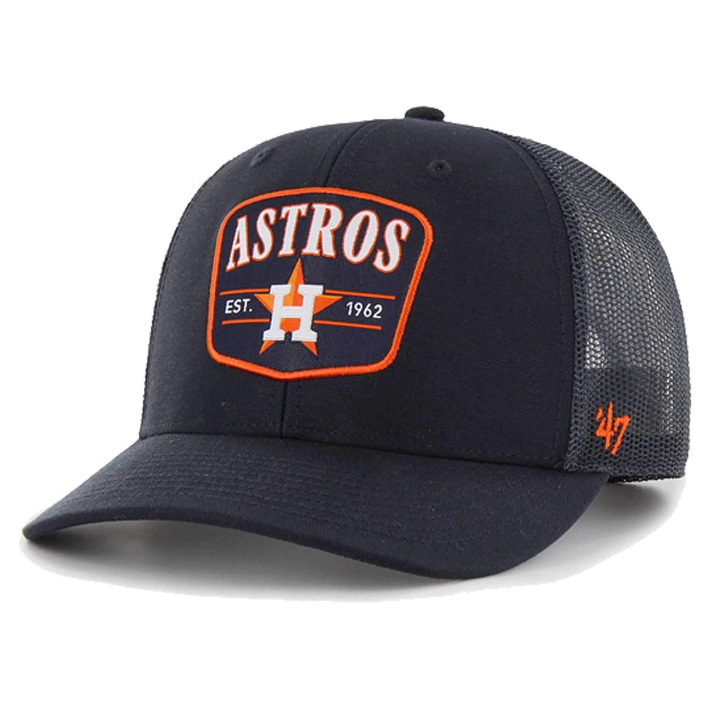 Casquette réglable '47 Navy Houston Astros Squad Trucker pour hommes