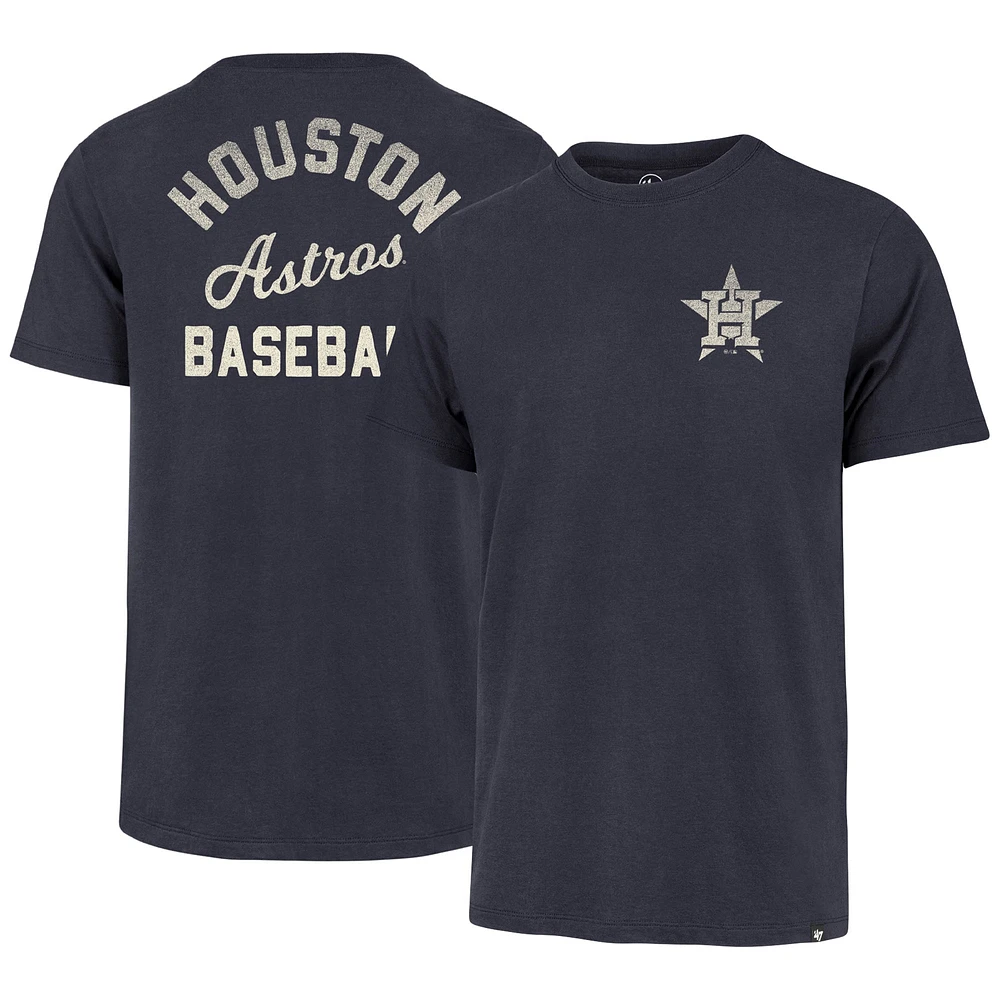 Men's '47  Navy Houston Astros Turn Back Franklin T-Shirt