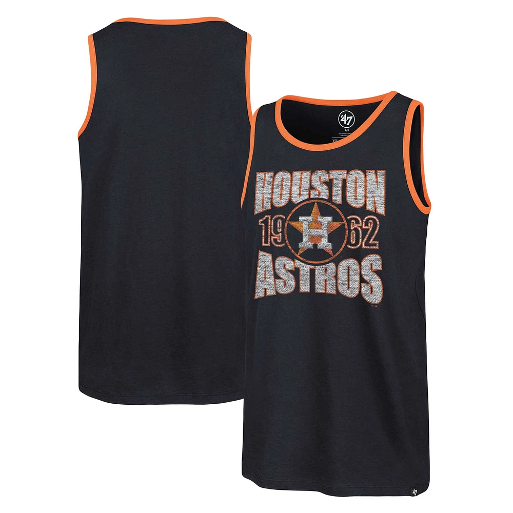 Débardeur '47 bleu marine Houston Astros Upload Franklin pour hommes