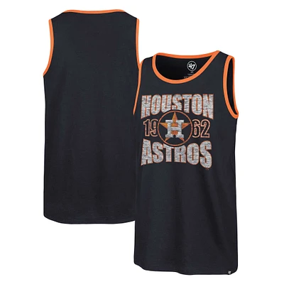 Men's '47 Navy Houston Astros Upload Franklin Tank Top