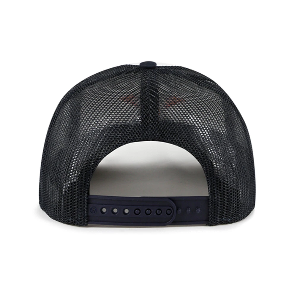 Casquette ajustable Trucker Freshman '47 blanche/bleu marine pour homme des Astros de Houston