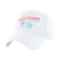 Casquette réglable pour hommes '47 Houston Astros 2024 Spring Training Vapor Wave Clean Up blanche