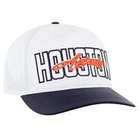 Men's '47 White Houston Astros Lineman Hitch Adjustable Hat