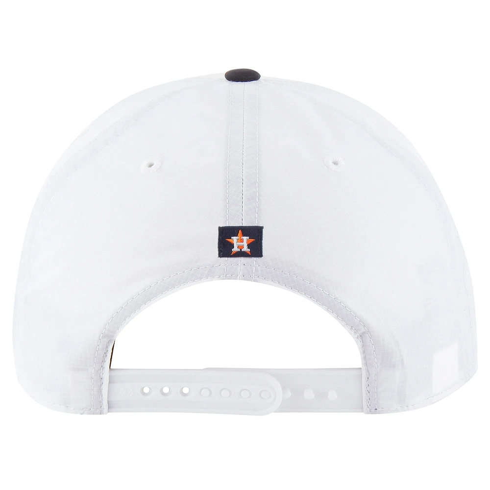 Men's '47 White Houston Astros Lineman Hitch Adjustable Hat