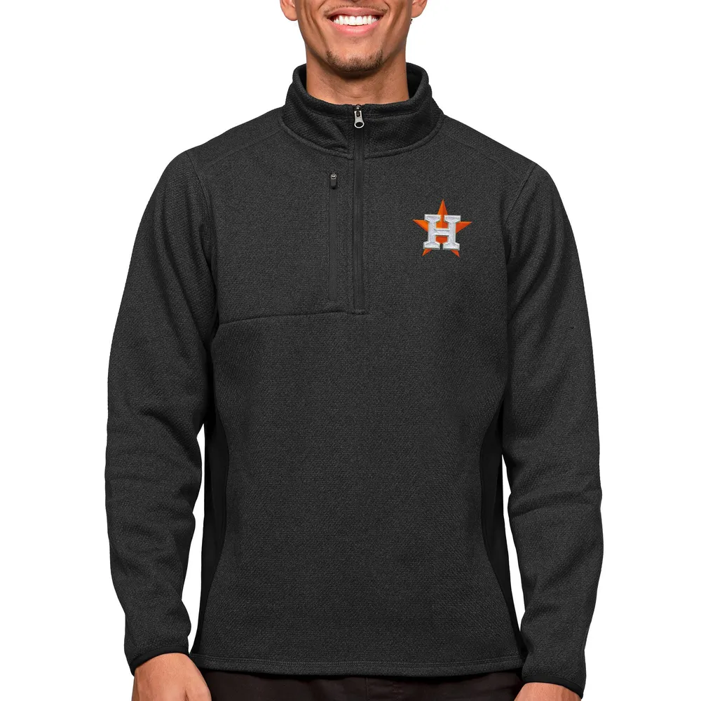 Lids Houston Astros Antigua Course Quarter-Zip Pullover Top