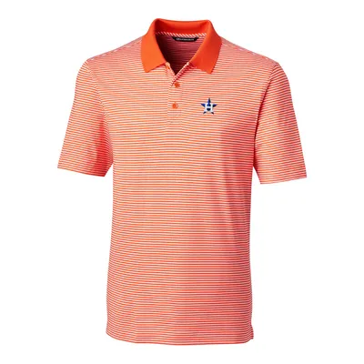 Men's Cutter & Buck Gray Houston Astros Big & Tall Forge Stretch Polo 