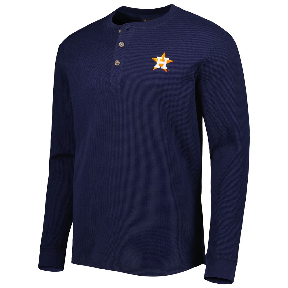 Men's Dunbrooke Houston Astros Navy Maverick Long Sleeve T-Shirt