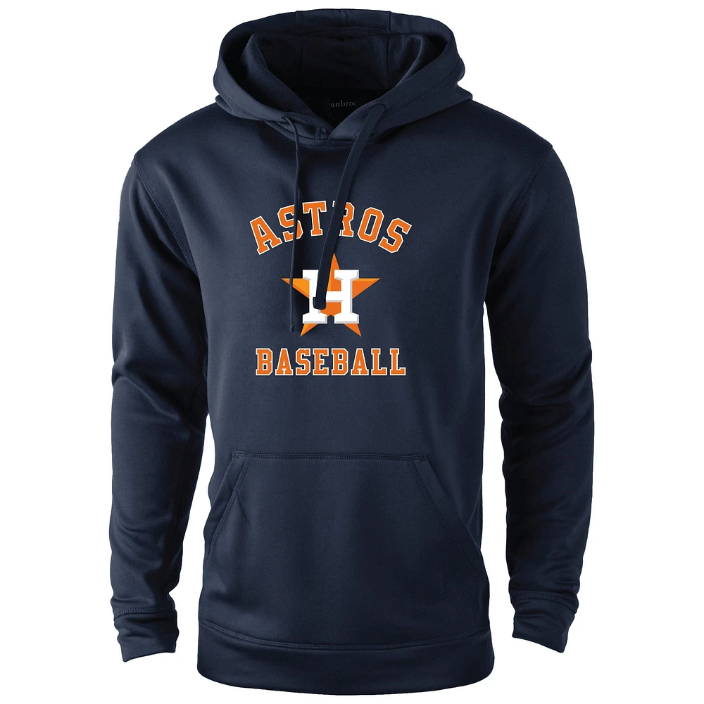 Men's Dunbrooke Navy Houston Astros Champion Pullover Hoodie