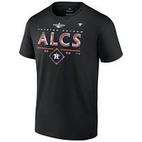 Fanatics pour hommes noir Houston Astros 2022 Division Series Winner Locker Room Big & Tall T-shirt