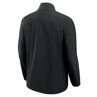 Men's Fanatics Black Houston Astros Front Office Micro Tonal Full-Zip Jacket