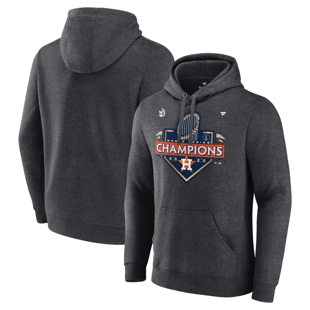 Lids Houston Astros Fanatics Branded 2022 World Series Champions Locker  Room Big & Tall Pullover Hoodie - Heather Charcoal