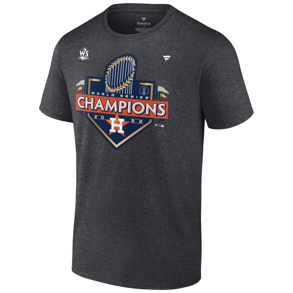 Lids Houston Astros Fanatics Branded 2022 World Series Champions Complete  Game T-Shirt - Heather Gray