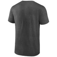 Men's Fanatics Branded Heathered Charcoal Houston Astros 2021 American League Champions Locker Room T-Shirt