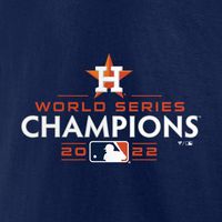 Toddler Fanatics Branded Navy Houston Astros 2022 World Series Champions  Logo T-Shirt