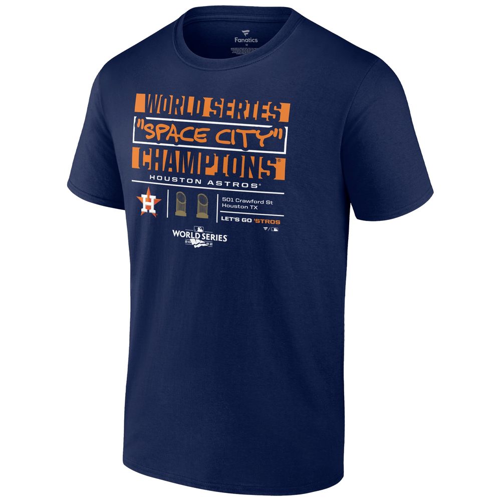 Toddler Fanatics Branded Navy Houston Astros 2022 World Series Champions  Logo T-Shirt