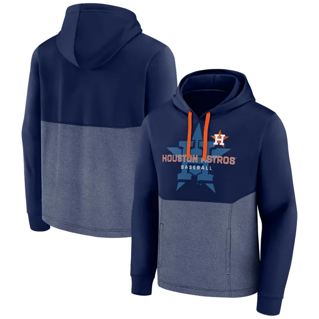 Atlanta Braves Fanatics Branded Official Logo Pullover Hoodie - Navy