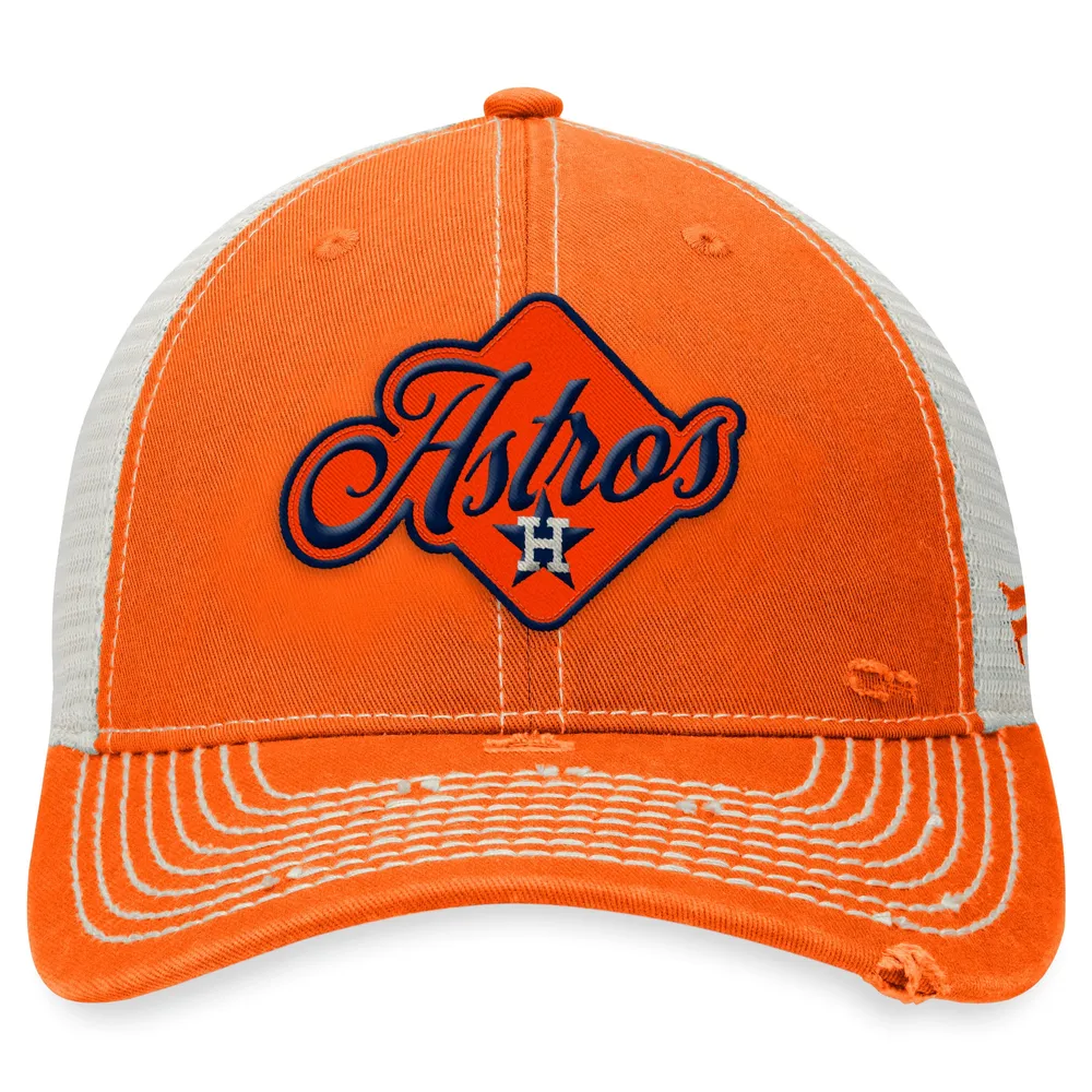 FANATICS Men's Fanatics Branded White/Orange Houston Astros