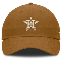 Men's Fanatics Brown Houston Astros Act Natural Chopper Adjustable Hat