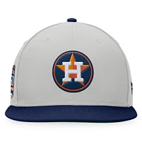 Men's Fanatics Gray/Navy Houston Astros Glory Days Two-Tone Snapback Hat