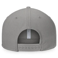 Men's Fanatics Gray/Navy Houston Astros Line Drive Two-Tone Snapback Hat