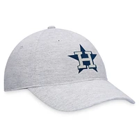 Casquette réglable avec logo Houston Astros Fanatics gris pour hommes