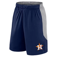 Short Fanatics bleu marine/gris Houston Astros Go Hard pour hommes