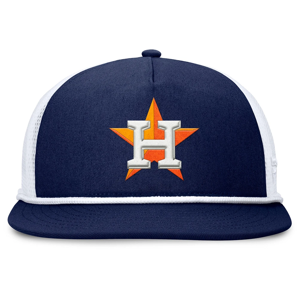 Men's Fanatics Navy/White Houston Astros Clubhouse Change Up Snapback Hat