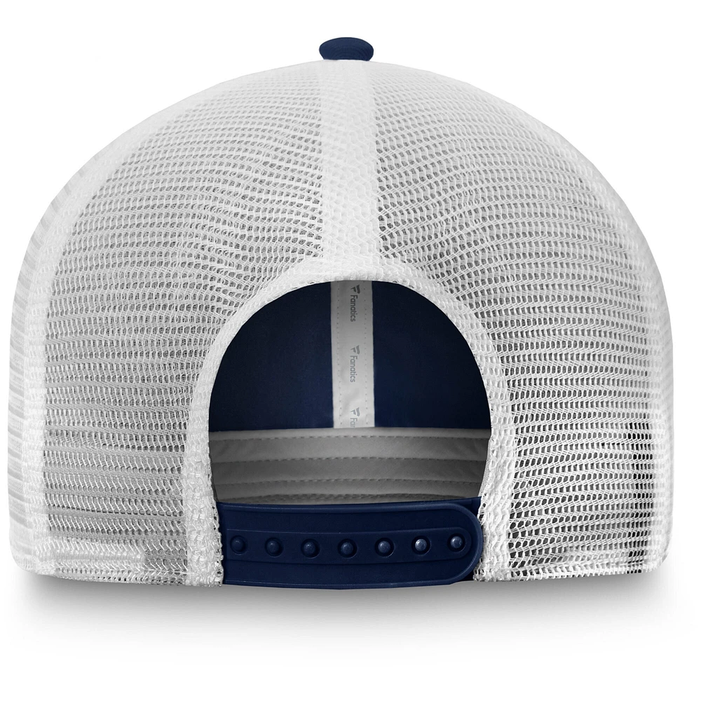 Men's Fanatics Navy/White Houston Astros Team Core Unstructured Trucker Adjustable Hat