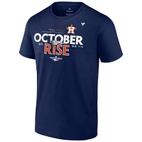 Men's Fanatics Navy Houston Astros 2022 Postseason Locker Room T-Shirt