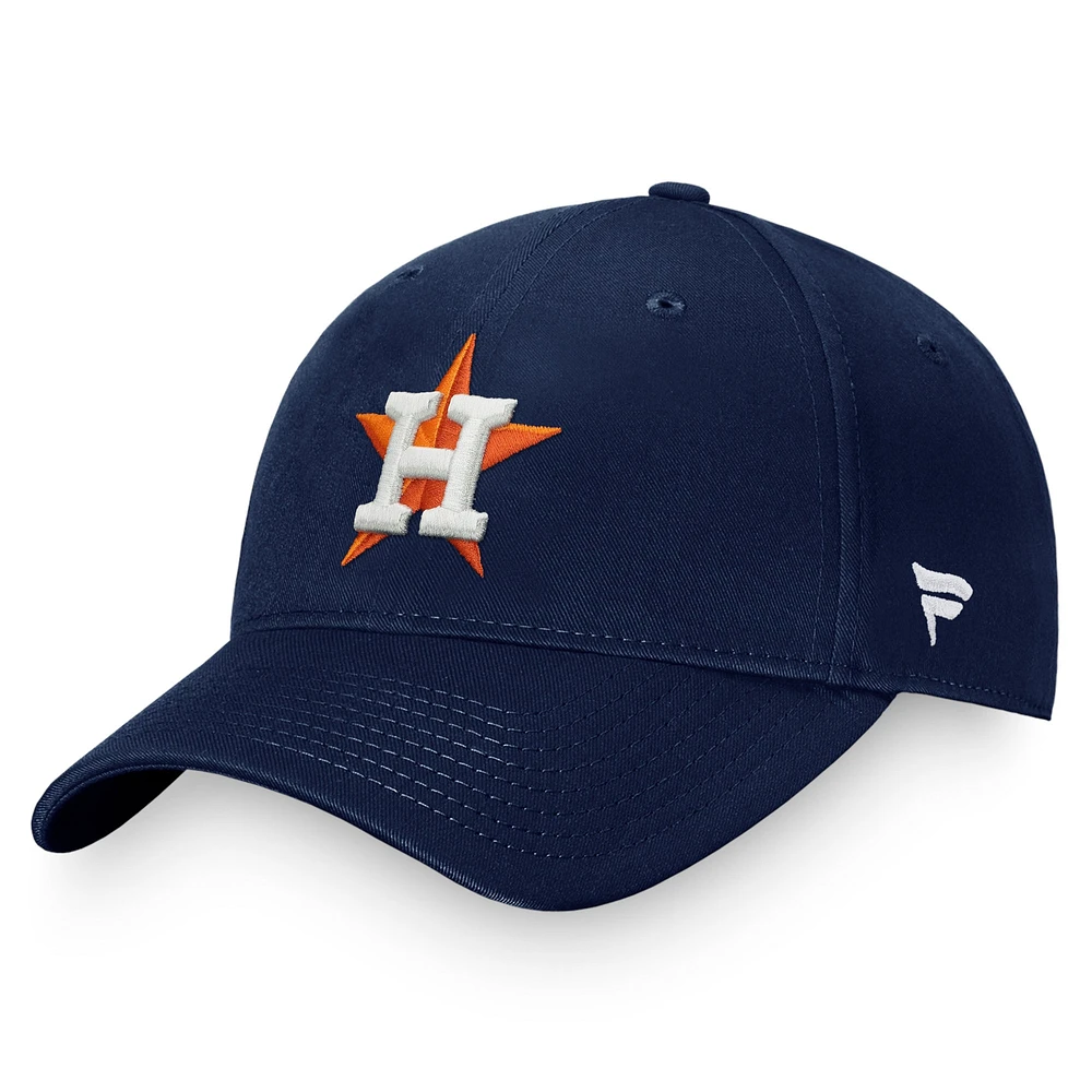 Casquette réglable bleu marine Houston Astros Core Fanatics pour hommes