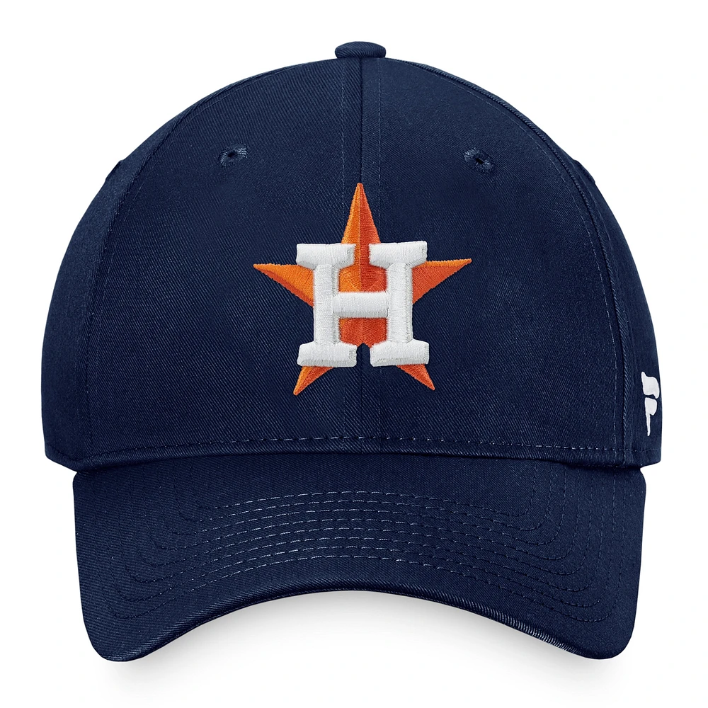 Casquette réglable bleu marine Houston Astros Core Fanatics pour hommes