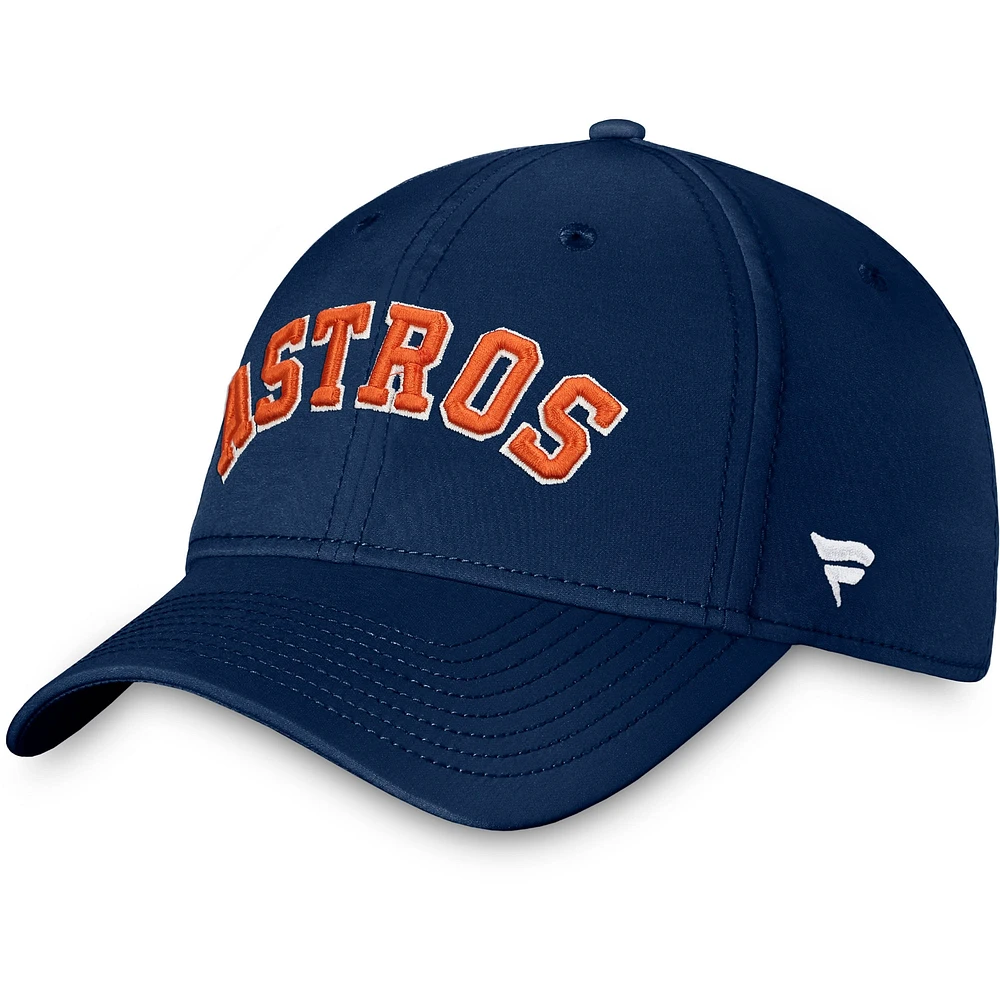 Casquette Fanatics bleu marine Houston Astros Core Flex pour hommes