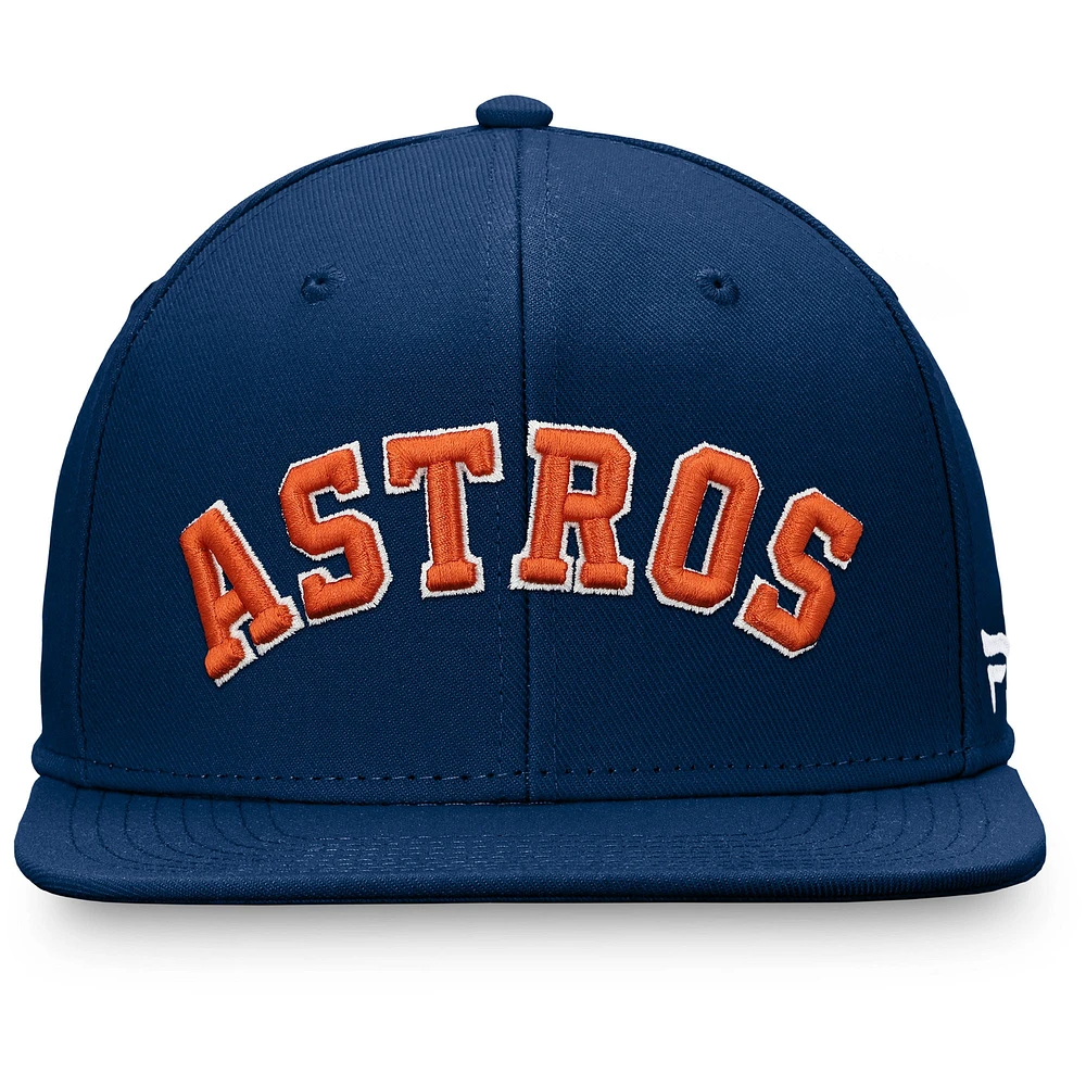 Men's Fanatics Navy Houston Astros Team Core Fitted Hat