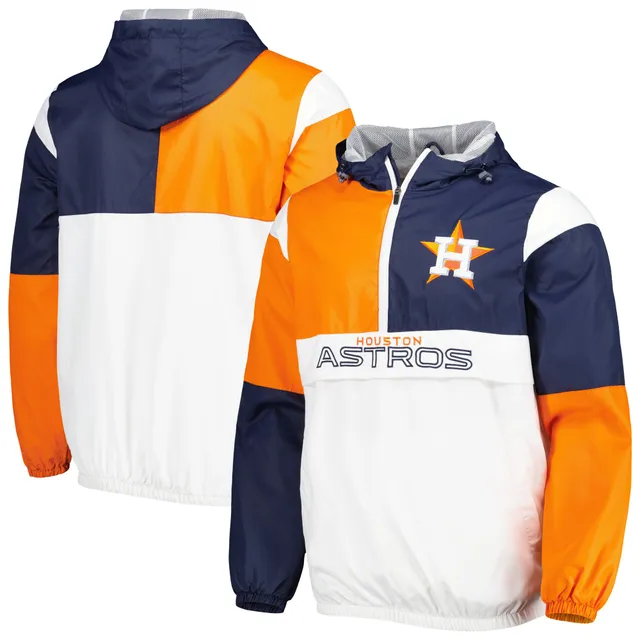 Lids Houston Astros Stitches Space-Dye Raglan Hoodie T-Shirt - Navy