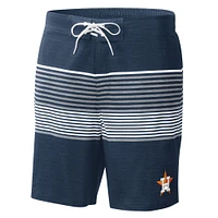 Short de bain Houston Astros Coastline Volley G-III Sports by Carl Banks pour homme, bleu marine