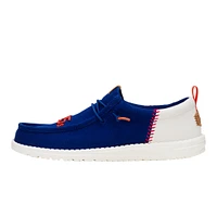 Chaussures décontractées Wally Hey Dude bleu marine pour homme des Astros de Houston