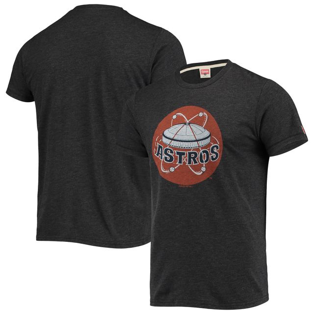 T-shirt triple mélange logo dessiné à la main Houston Astros Homage Charcoal pour homme