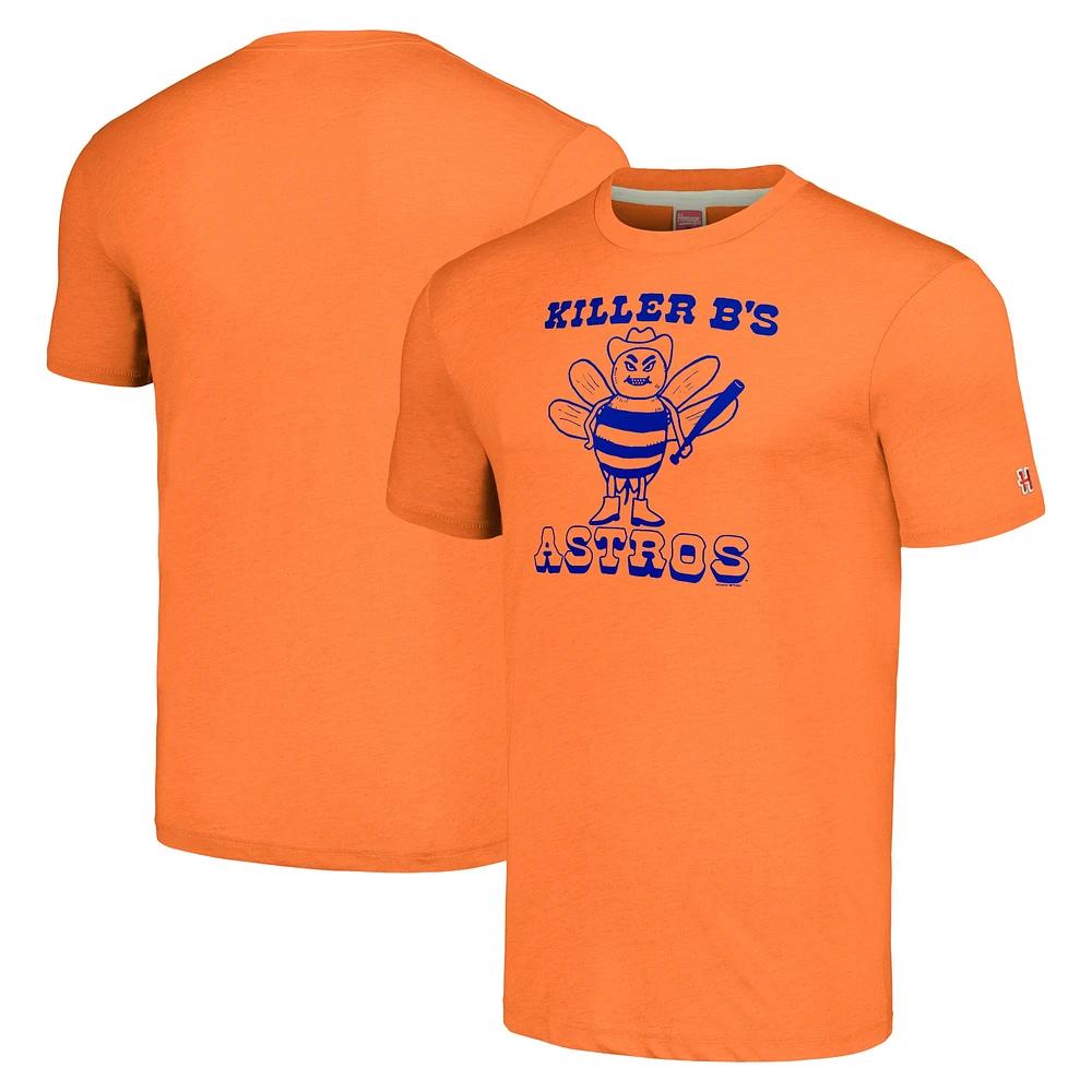 T-shirt triple mélange Hommage pour hommes Houston Astros Doodle Collection Killer B's