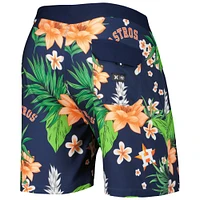 Men's Hurley x '47 Navy Houston Astros Phantom Tailgate Swim Shorts