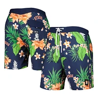 Men's Hurley x '47 Navy Houston Astros Phantom Tailgate Swim Shorts