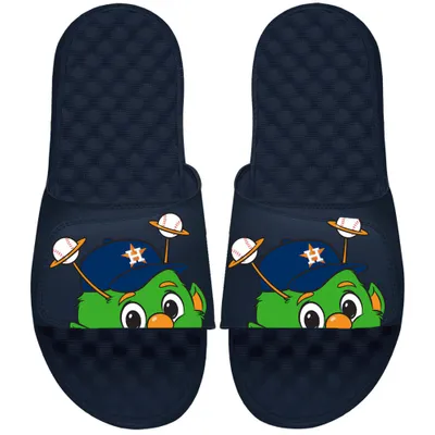 Houston Astros ISlide Mascot Slide Sandals - Navy