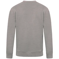 Men's Levelwear Heather Gray Houston Astros Cooperstown Collection Zane Vintage Pullover Sweatshirt