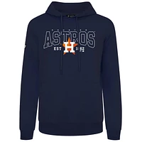 Men's Levelwear Navy Houston Astros Accolade Podium Textbook Pullover Hoodie
