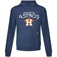 Men's Levelwear Navy Houston Astros Accolade Relay Mission Pullover Hoodie