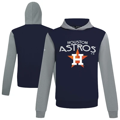 Men's Levelwear Navy Houston Astros Accolade Ultimate Mission Pullover Hoodie