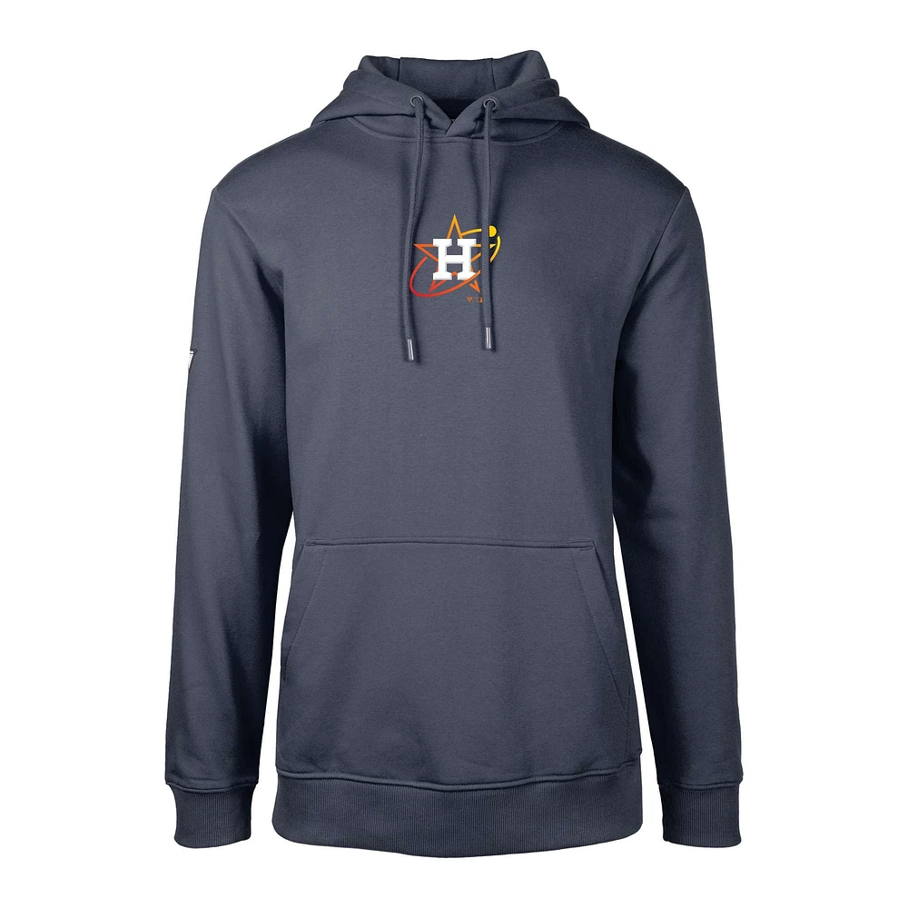 Men's Levelwear Navy Houston Astros City Connect Podium Core 2.0 Pullover Hoodie