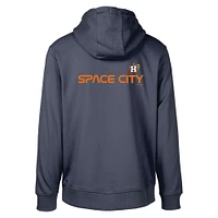 Men's Levelwear Navy Houston Astros City Connect Podium Core 2.0 Pullover Hoodie