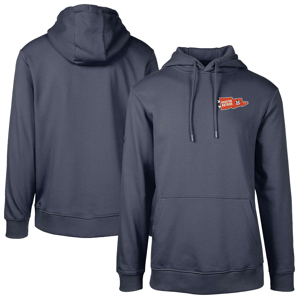 Men's Levelwear Navy Houston Astros Podium Rafters Pullover Hoodie