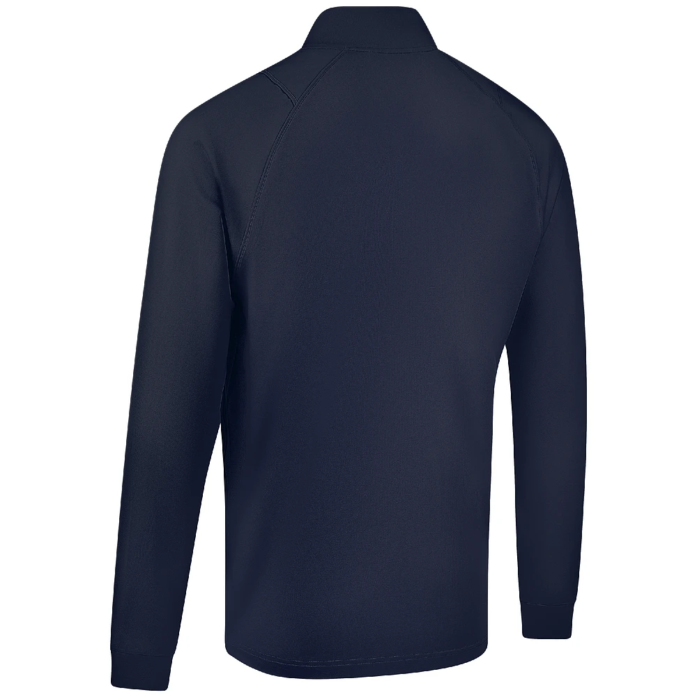 Men's Levelwear Navy Houston Astros Theory Insignia 2.0 Quarter-Zip Pullover Top